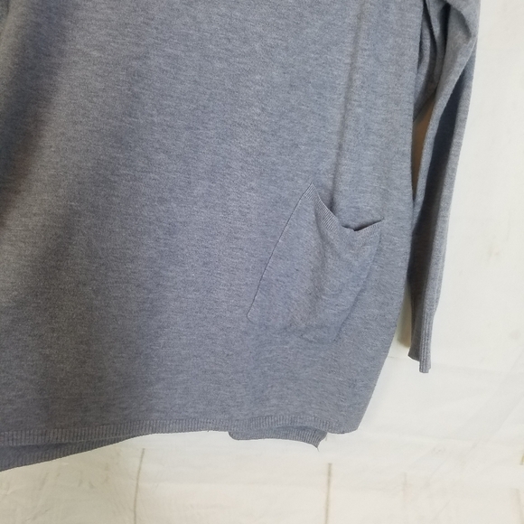 Dreamers Gray tunic sweater - Picture 6 of 8